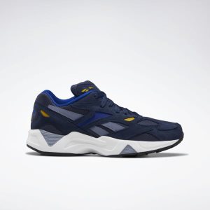 Reebok Aztrek 96 Turnschuhe Damen - Navy/Weiß - DE 473-HLW